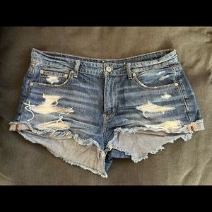 American Eagle denim shorts size 12